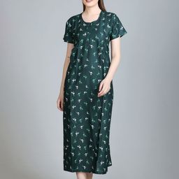 TRUDO Printed Maxi Nightdress-image-84