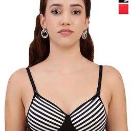 SELFCARE Women Pack of 2 All Day Comfort Lightly Padded T-shirt Bra-image-25