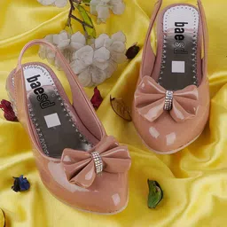 BAESD Girls Party Block Mules-19