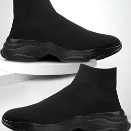 Overstar Men Black Synthetic Casual Shoes-picture-11