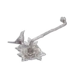 Indianshelf Silver-Toned Textured Brass Tissue Holders-picture-19