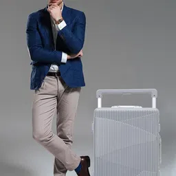 THE CLOWNFISH Hard-Sided Medium Trolley Bag-31