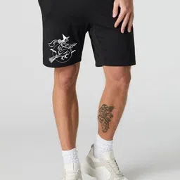 FABSTIEVE Men Printed Low-Rise Shorts-image-77