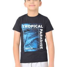 Nuego Boys Printed Bio Finish T-shirt-image-62
