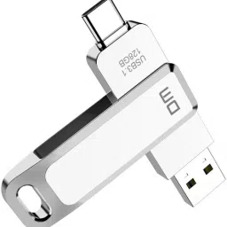 DM PD168 128GB USB 3.1 Type C High-Speed Metal Pendrive for PC, Laptop, Mac Book to 128 GB OTG Drive Compatible with Tablet, Desktop Computer, Tablet, Netbook, Mobile, Audio Player, Television USB 3.1 Metal Case-22