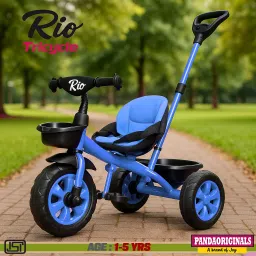 RIO PREMIUM HEAVY DUTY TRICYCLE AGE 1-5 YRS| STRONGEST FRAME, WEIGHT CAP: 40KGS Tricycle-image-20