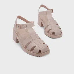 Sole To Soul Block Sandals with Buckles-23