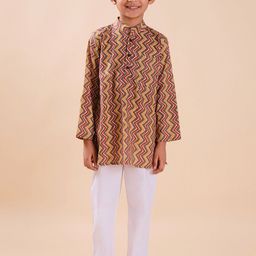 Sangria Printed Pure Cotton Kurta Sets-image-70