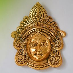 Fashion Bizz Gold-Toned Metal Durgaface Showpiece-image-38