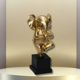 BECKON VENTURE Gold-Toned Medium Figurine Showpiece-image-95