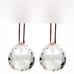 Navyaksh  Clear Crystal Hanging Ball Showpiece-image-23