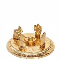 Navyaksh Gold-Tone Religious Idol Showpiece-image-92