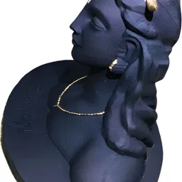 Navyaksh Black Marble Adiyogi God Idols Statue for car dashboard Showpiece-picture-9