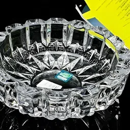 Navyaksh Transparent Crystal Turtle With Plate Showpiece-18