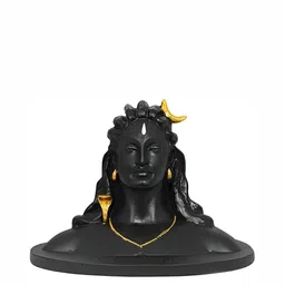 Navyaksh  Black Adiyogi Shiva God Idol Showpiece-image-11