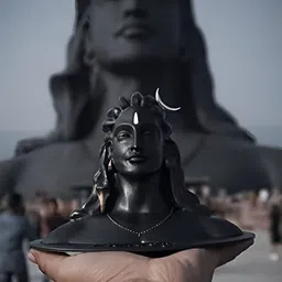 Navyaksh Black Metal Religious Idol Showpiece-image-37