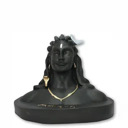 Navyaksh Black Adiyogi Shiva Statue Showpiece-image-47