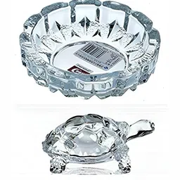 Navyaksh Transparent Turtle Religious Idol Showpiece-image-96