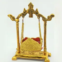 Navyaksh Gold Toned Metal Religious Showpiece-53