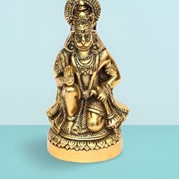 Navyaksh Copper Toned Metal Religious Idol Showpiece-image-78