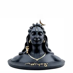 Navyaksh Black And Gold Toned Adiyogi Shiva Idol Showpiece-29