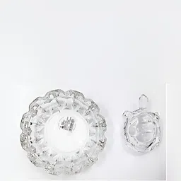 Navyaksh Transparent Crystal Tortoise Showpiece-image-40