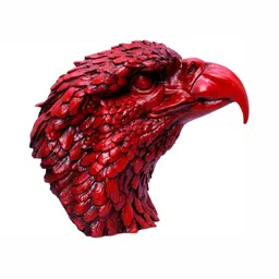 GW CREATIONS Red Figurine Decorative Showpiece-image-74