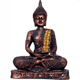 GW CREATIONS Copper-Toned Buddha Showpiece-image-80