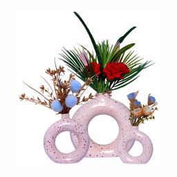GW CREATIONS Pink Small Curio Showpiece-image-58