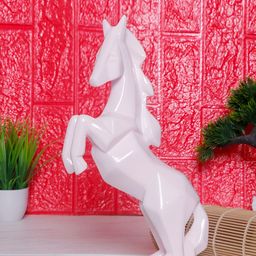 GW CREATIONS White Horse Figurine Showpiece-image-77