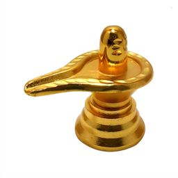 Navyaksh Yellow Religious Idol Small Shivling Showpiece-image-46