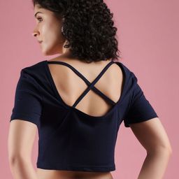 Mayra Women V-Neck Pockets T-shirt-image-54