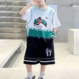 StyleCast x Revolte Boys Printed Round Neck T-shirt with Shorts-image-92