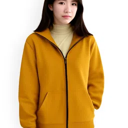Mast & Harbour Women Hooded Open Front Jacket-picture-13