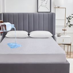 AVI White Terry Water Resistant Mattress Protector-image-42