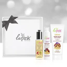 La Pink Gift Set of Ubtan Face Wash, Ideal Bright Serum & Young Forever Day Cream-6