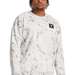 UNDER ARMOUR Project Rock Rival Fleece Crew Neck Pullover-picture-48