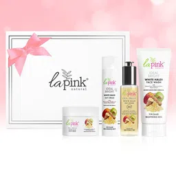 La Pink Ideal Bright Gift Set of 4 Face Wash 100ml, Serum 50ml, Day & Night Cream 50g each-20