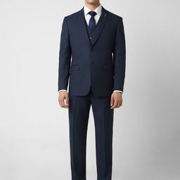 Van Heusen Double Vent Single-Breasted 3 Piece Formal Suit-36
