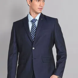 AD By Arvind Single-Breasted Two-Piece Formal Suit-image-37
