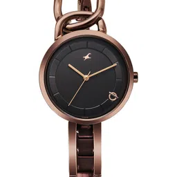 Fastrack Women Brass Dial & Bracelet Style Straps Analogue Watch 6298QM01-49