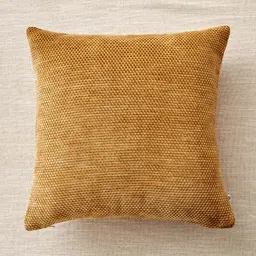 Home Centre Moonlight Brown Velvet Jacquard Square Cushion Covers-image-31