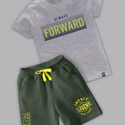 BAESD Boys Printed T-shirt with Shorts-image-80