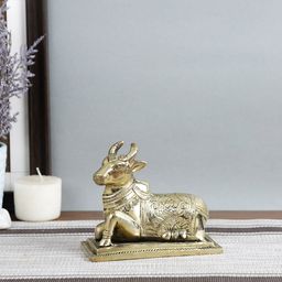 Imli Street Gold-Toned Nandi Table Top Accent Showpieces-image-31