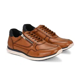 Delize Men Leather Sneakers-image-49