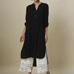 Chemistry V-Neck Kurta Set-50