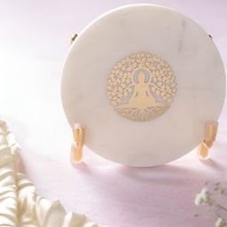 HOMEARTE White Buddha Figurine Showpiece-image-23