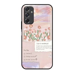 QRIOH Floral Printed Samsung Galaxy F34 5G Back Case Mobile Accessories-image-51