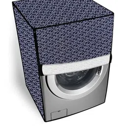 The Furnishing Tree Blue Printed Front Load Washing Machine Cover-image-15