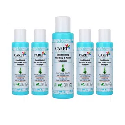 CARET ORGANIC Set Of 5 Conditioning Aloevera & Neem Dandruff Control Shampoo-100ml Each-39